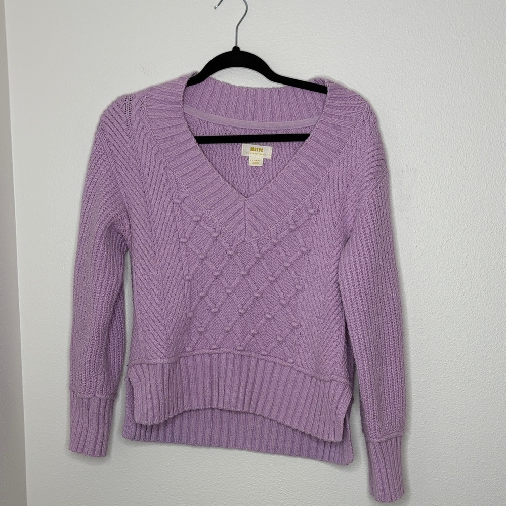 Anthropologie Maeve The Tillie V-neck Pullover - Picture 2 of 10